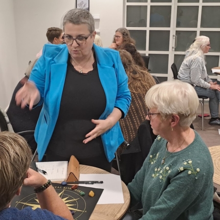 Workshop med Súsanna Vígdá og Krystal Kompasset